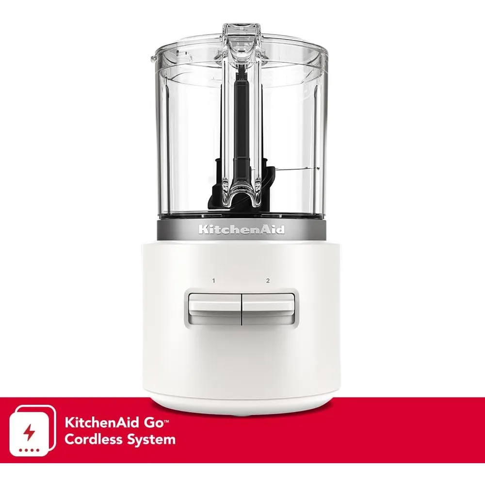 KITCHENAID, PICADORA DE ALIMENTOS INALÁMBRICA GO | BLANCO