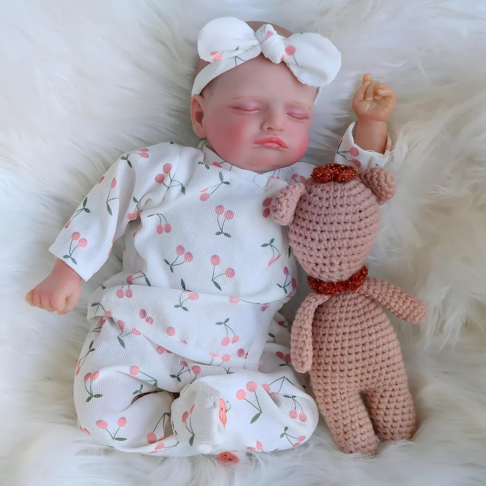 Muñeca Bebé Realista 18" / 45.7 cm | Rosalie-Green