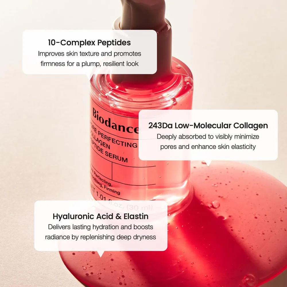 BIODANCE SUERO PÉPTIDOS DE COLÁGENO REAFIRMANTE 1.01 OZ / 30 ML
