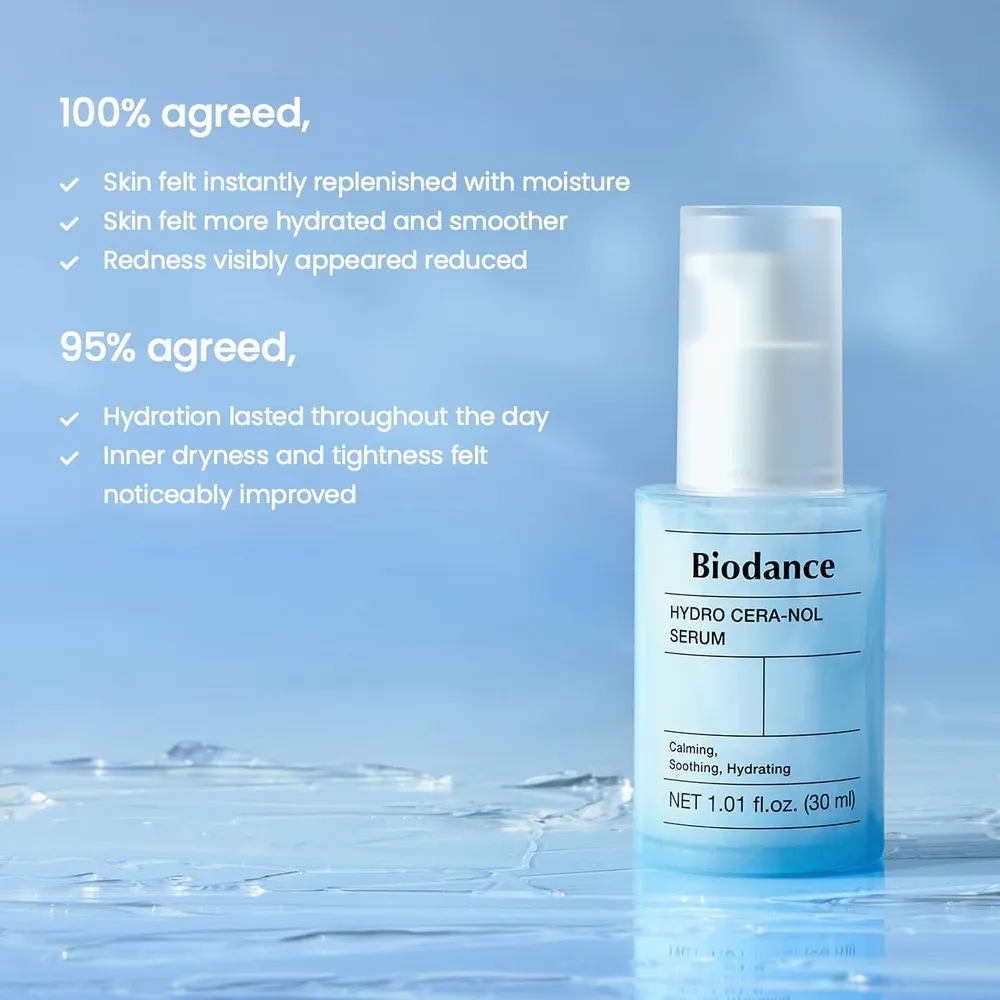 BIODANCE SUERO HYDRO CERA-NOL HIDRATANTE 1.01 OZ / 30 ML