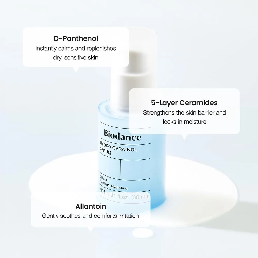 BIODANCE SUERO HYDRO CERA-NOL HIDRATANTE 1.01 OZ / 30 ML