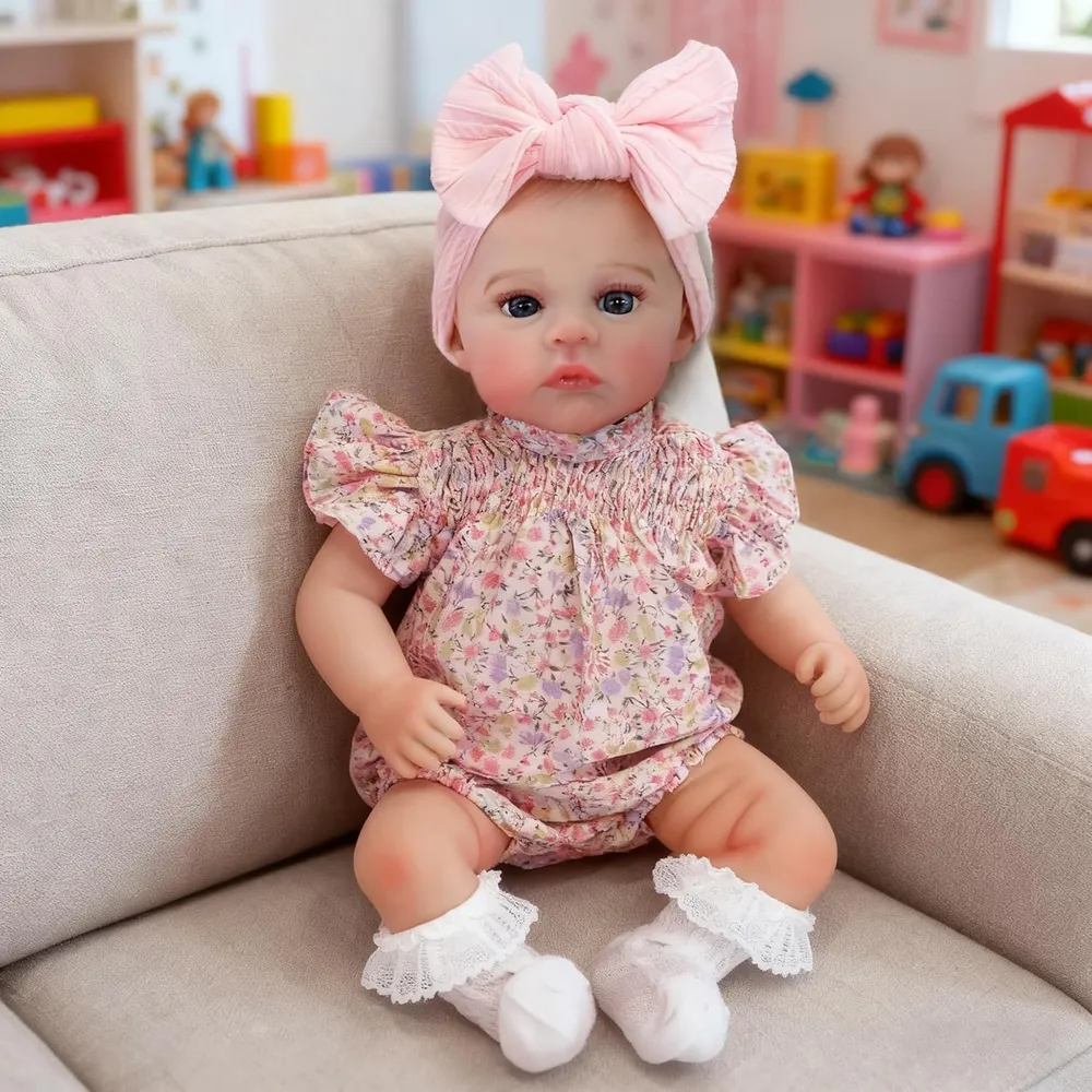 Muñeca Bebé Realista 18" / 45.7 cm | Meadow-Pink