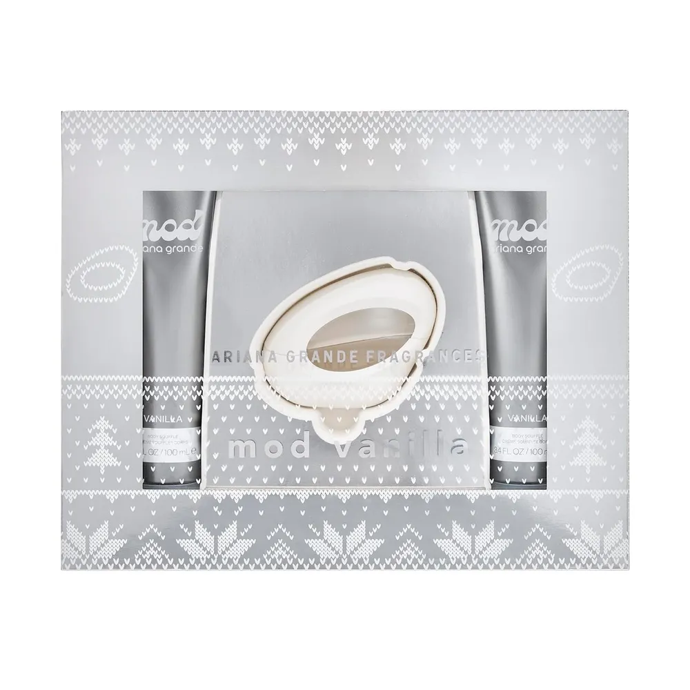 SET DE PERFUME ARIANA GRANDE MOD VANILLA 3 PZS EDP