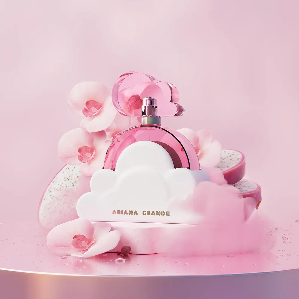 SET DE PERFUME ARIANA GRANDE CLOUD PINK 3 PZS EDP MUJER