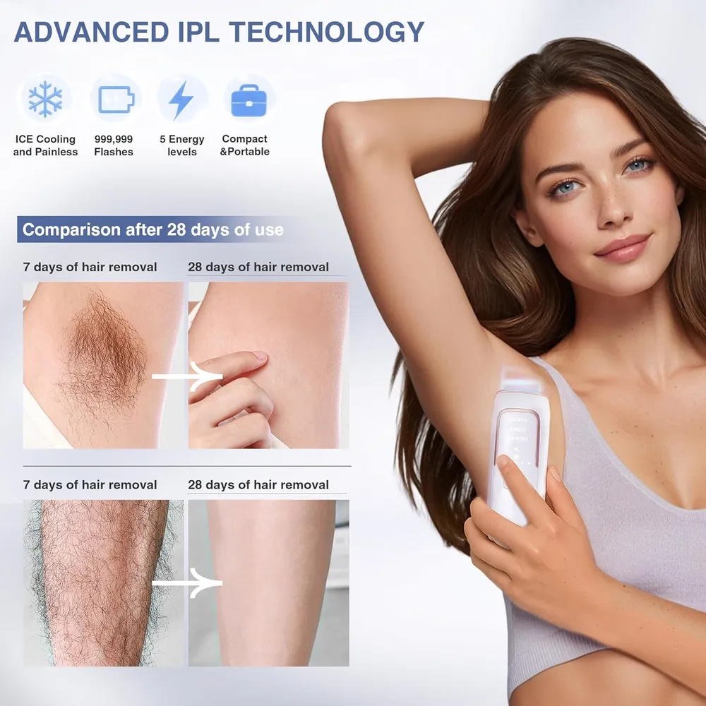 Depiladora láser IPL con enfriamiento hielo ReYang