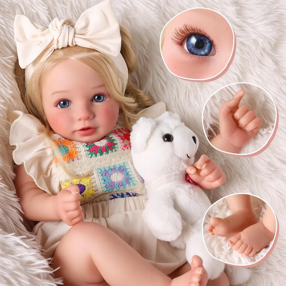 Babeside Dara Muñeca Bebé Realista 20" / 50.8 cm