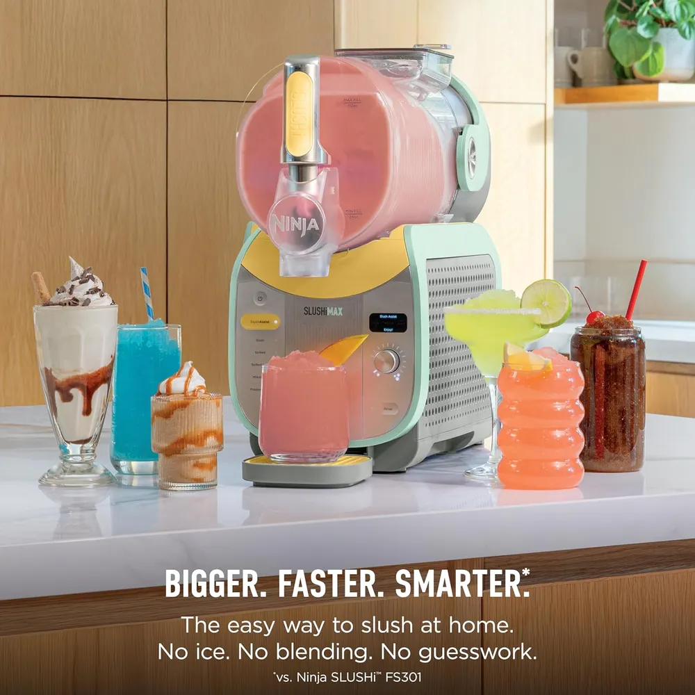 NINJA SLUSHI FS605IV, MÁQUINA BEBIDAS HELADAS XXL 450 ML | MARFIL