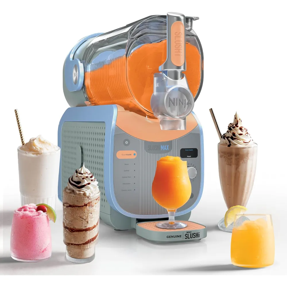 NINJA SLUSHI FS605SG, MÁQUINA BEBIDAS HELADAS XXL 450 ML | SUAVE SALVIA