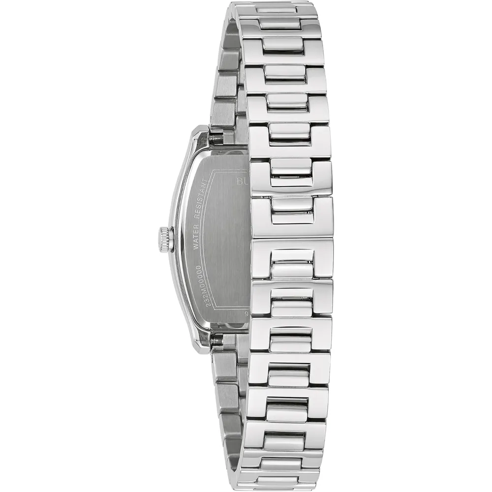 b0fls4m5c6_2_webp.webp Bulova reloj clásico mujer vestir cuarzo 3 agujas diamantes brazalete acero | Plata