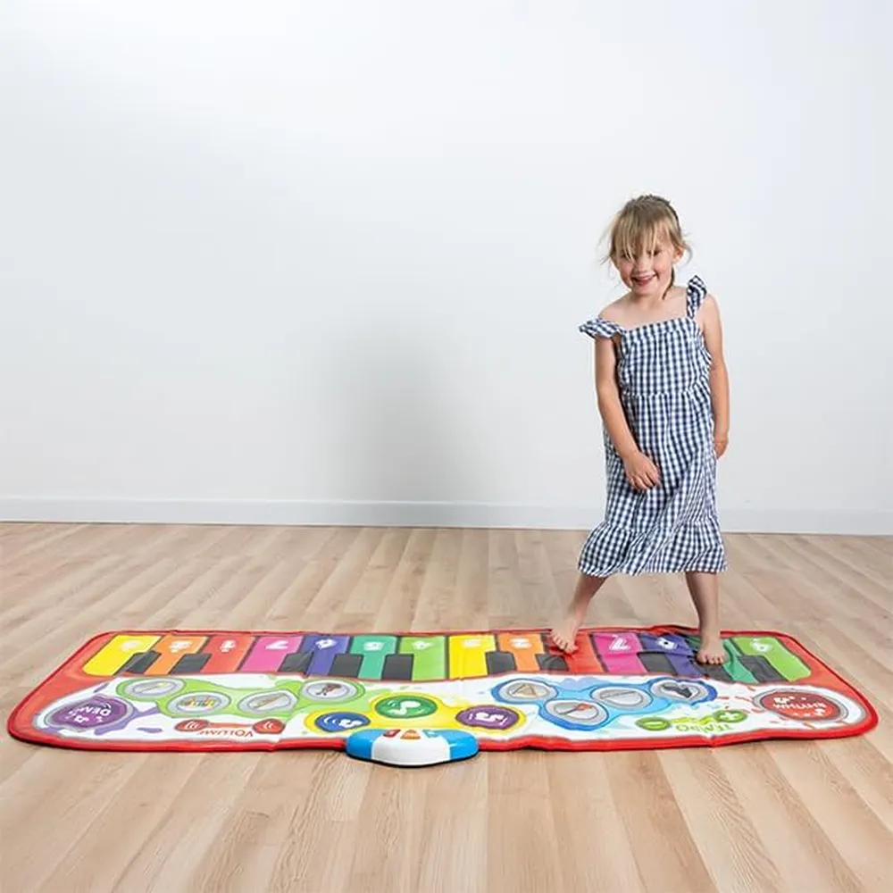 TAPETE DE PIANO GIGANTE STEP BY STEP FAT BRAIN TOYS