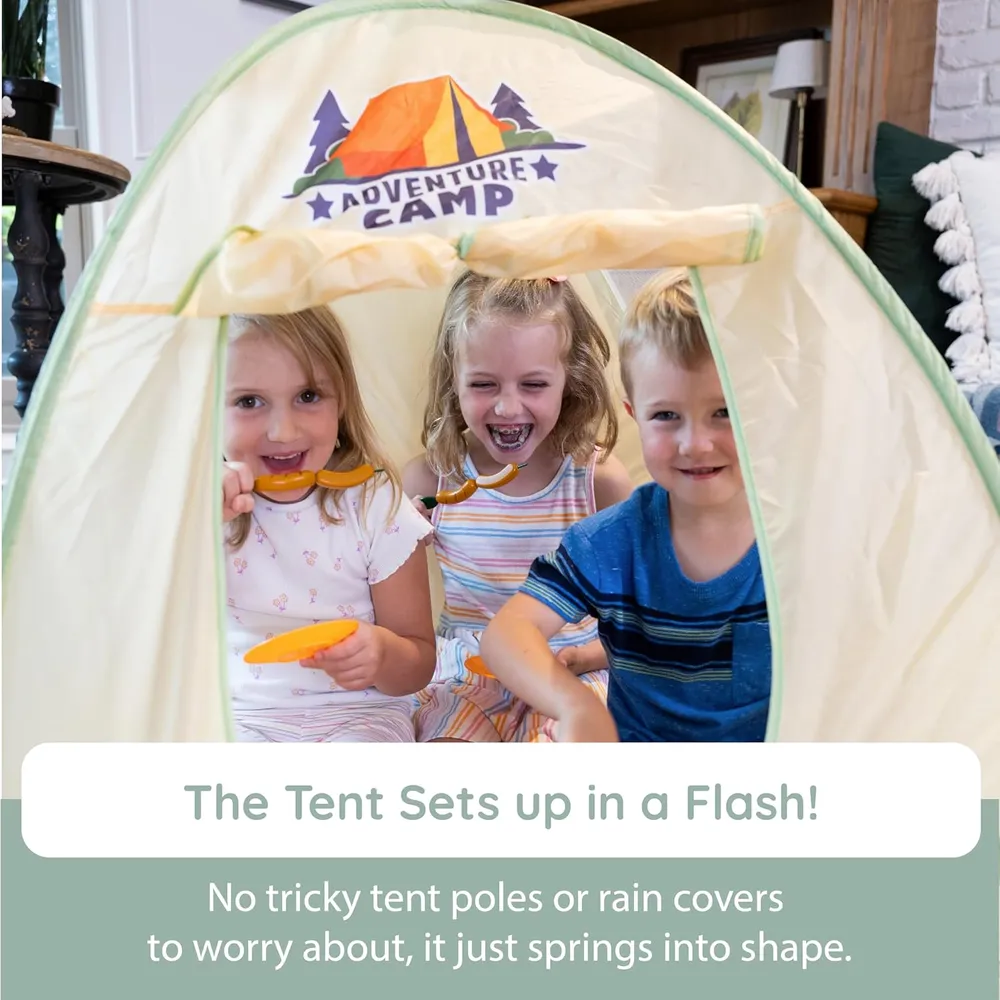 SET DE CAMPAMENTO DE AVENTURA 20 PIEZAS FAT BRAIN TOYS