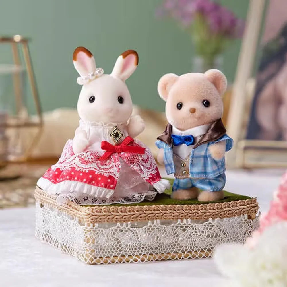 SET SYLVANIAN FAMILIES ANIVERSARIO AMIGOS FREYA Y THEO