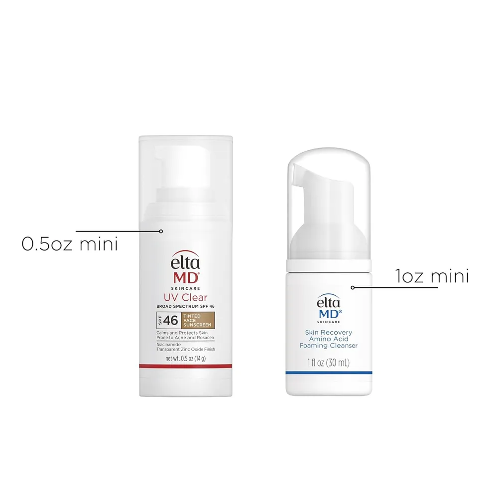 Protector solar facial pack 2 EltaMD | Tinted Holiday