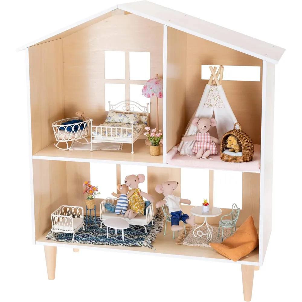 b0fm6d6pdd_0_webp.webp JUGUETE CASA DE MUÑECAS WHISKERWOOD HOLLOW FAT BRAIN TOYS