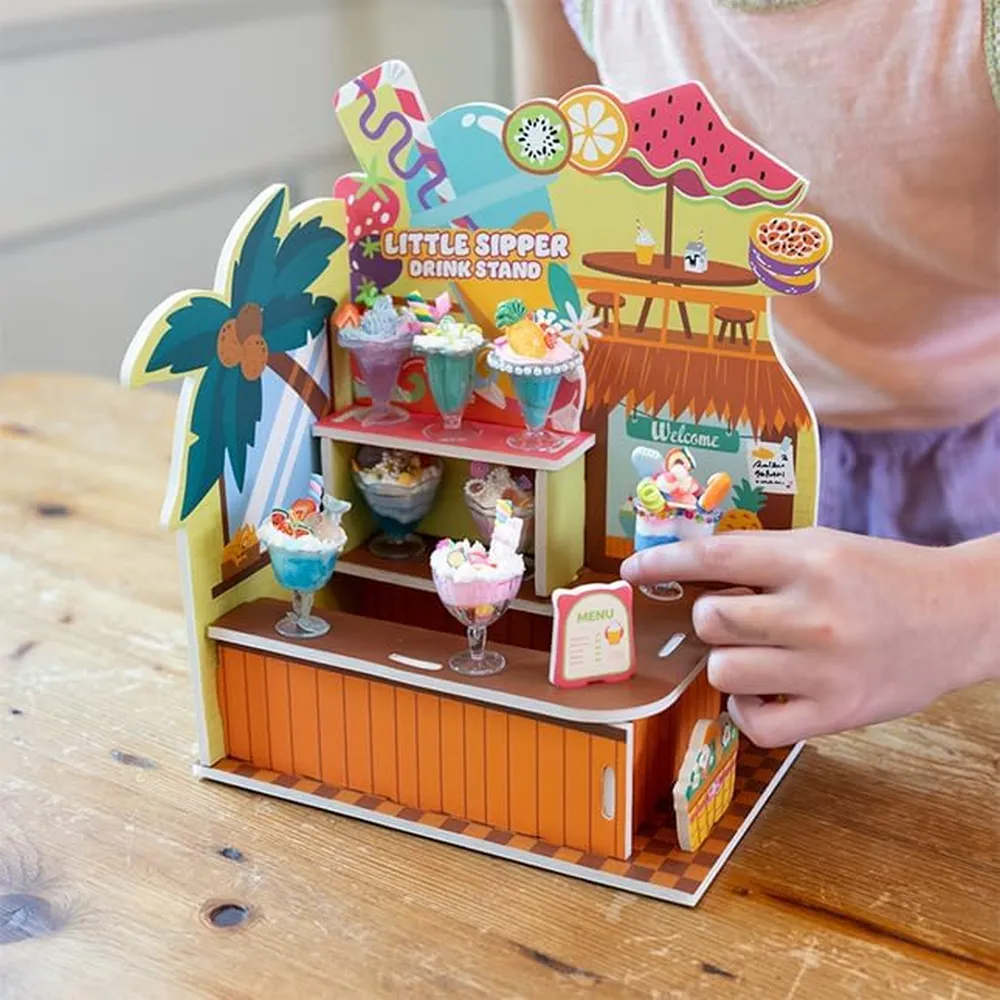JUGUETE KIT DE MANUALIDADES CASA DE BEBIDAS FAT BRAIN TOYS