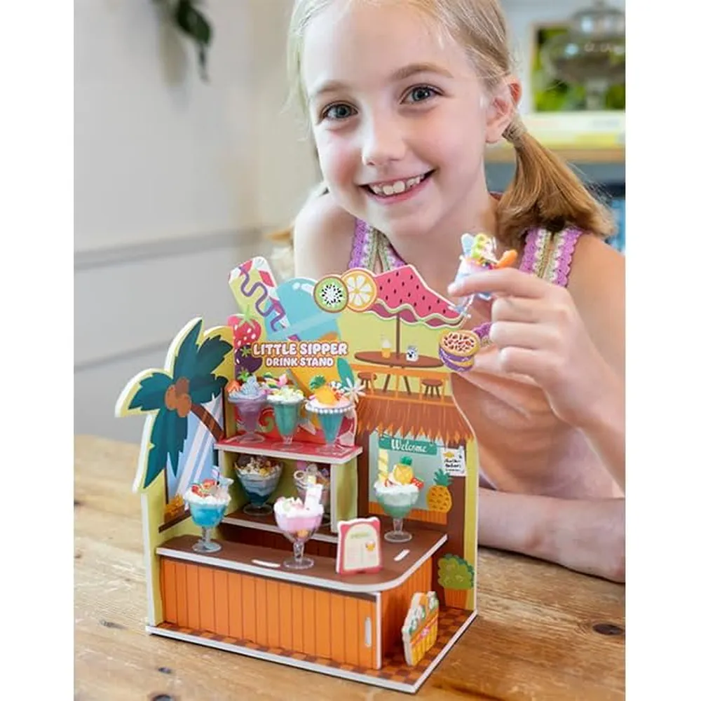 JUGUETE KIT DE MANUALIDADES CASA DE BEBIDAS FAT BRAIN TOYS