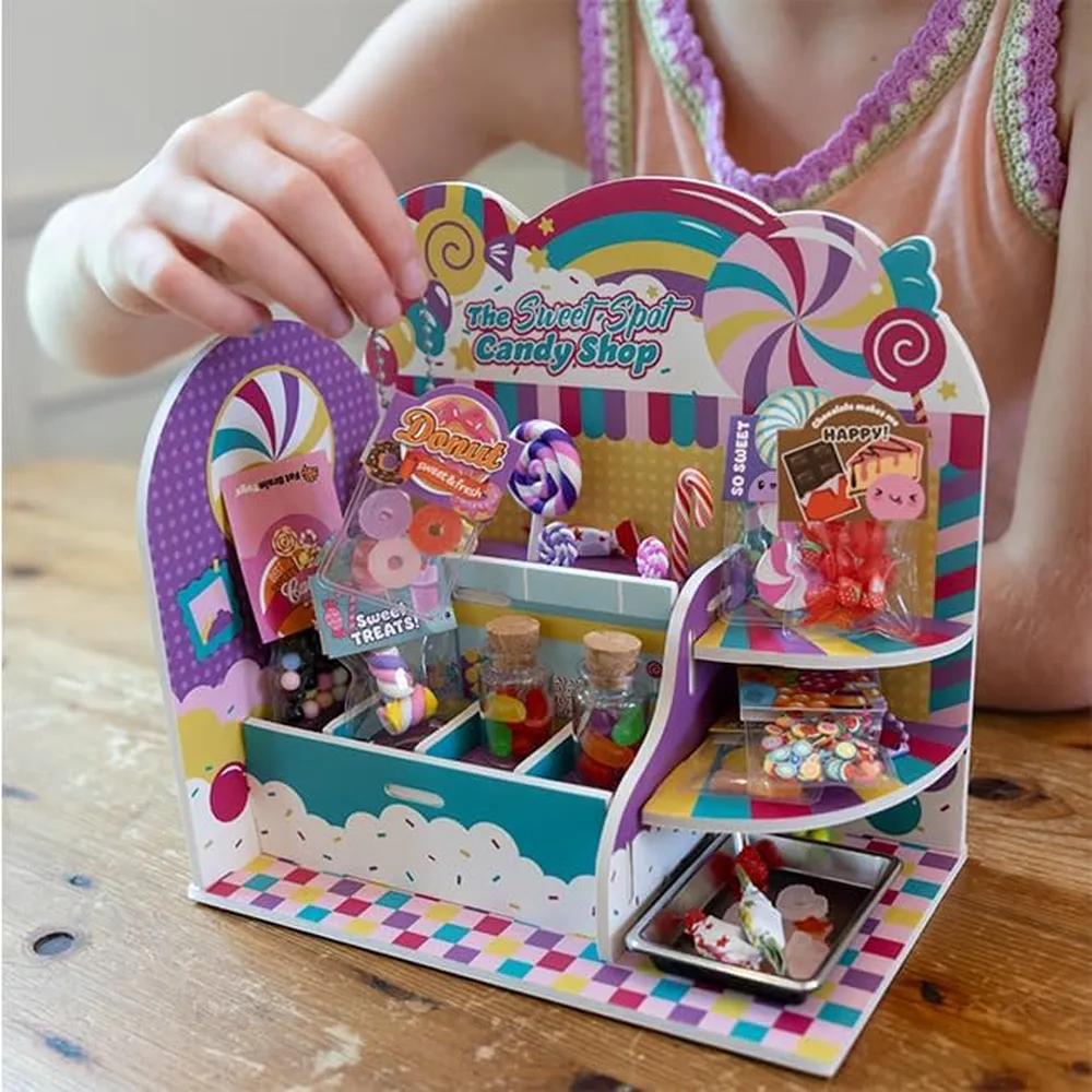 JUGUETE KIT DE MANUALIDADES SWEET SPOT CANDY SHOP FAT BRAIN TOYS