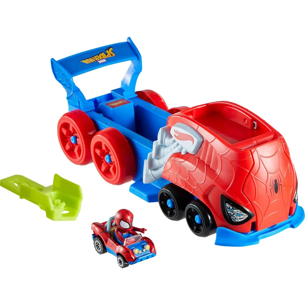 HOT WHEELS TRANSPORTADOR SPIDER-MAN