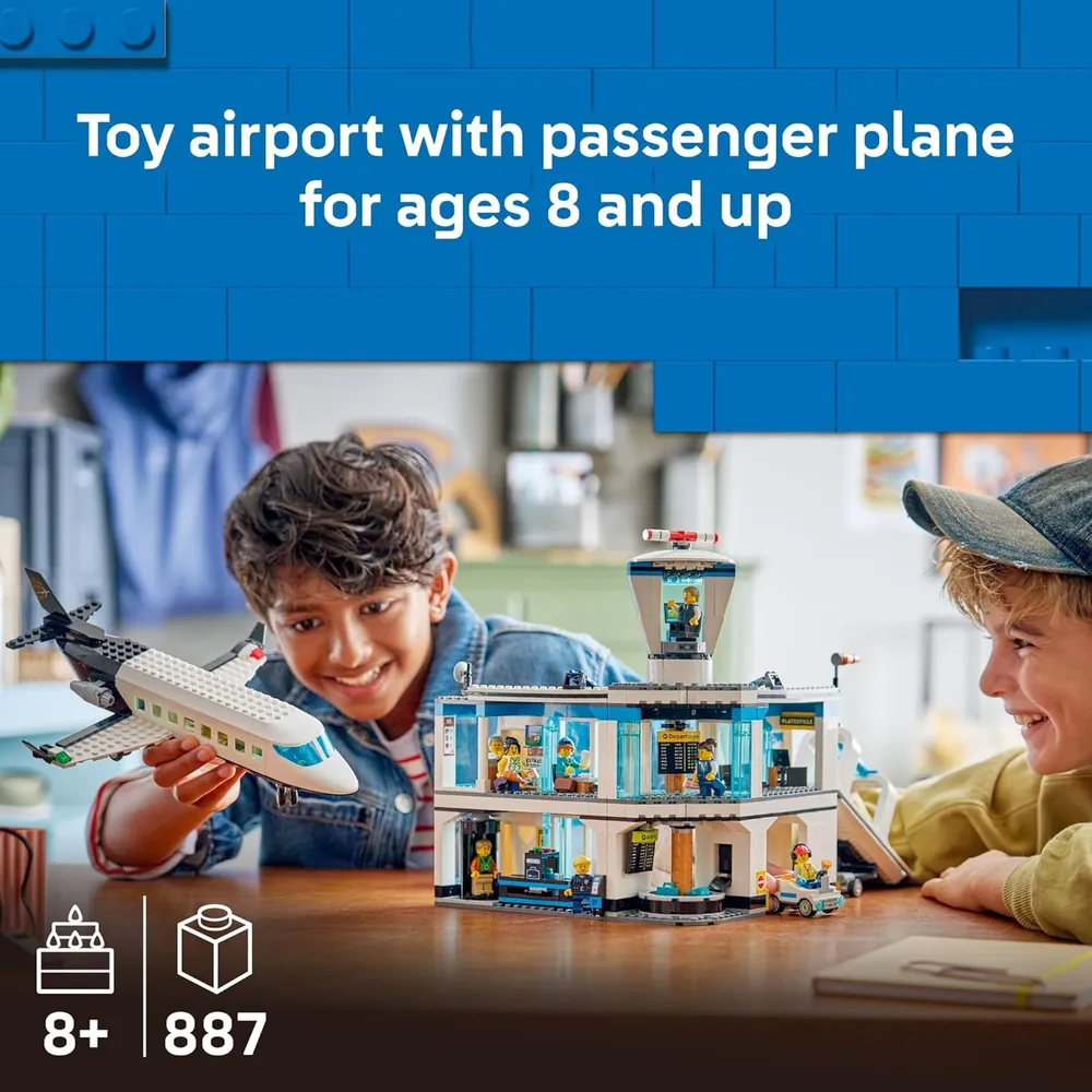 LEGO CITY AEROPUERTO CON AVIÓN 60502