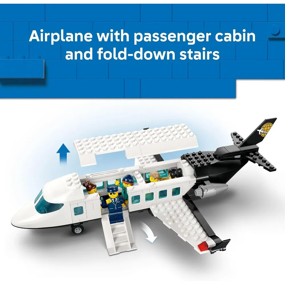 LEGO CITY AEROPUERTO CON AVIÓN 60502