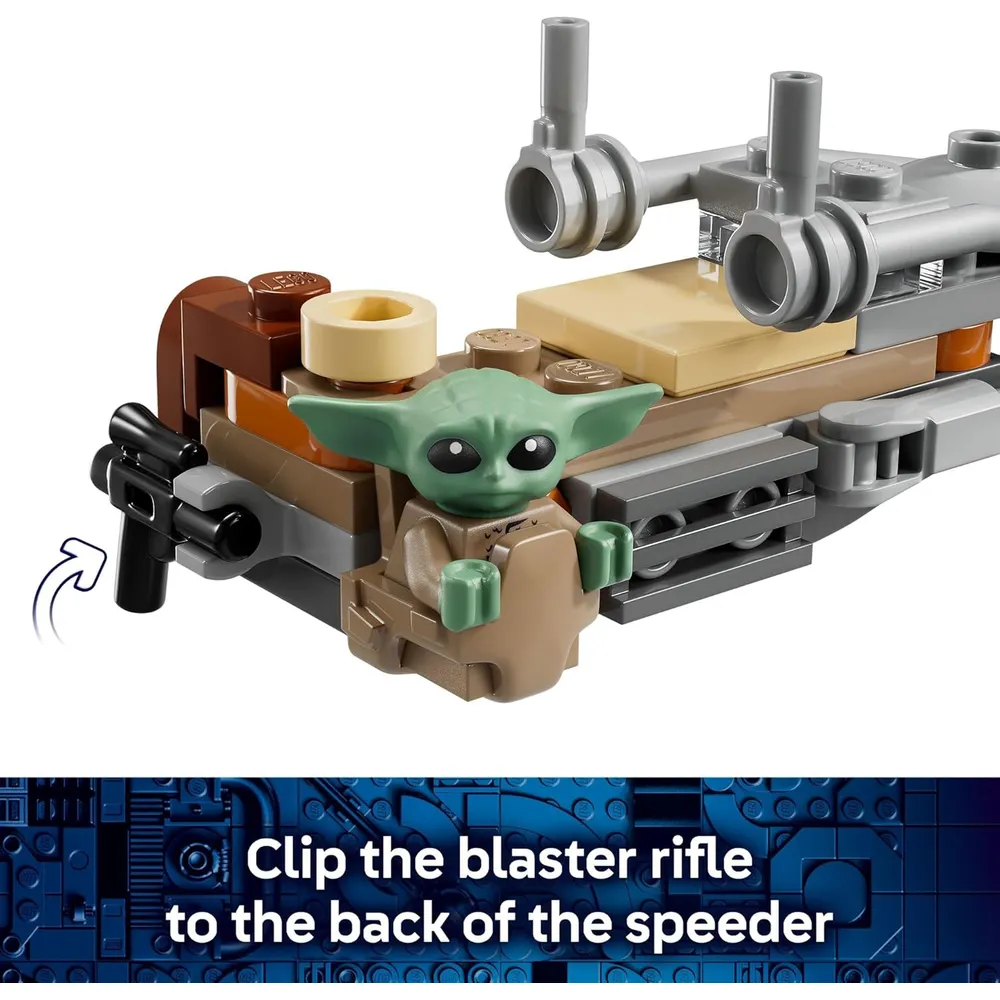 b0fms521qk_2_webp.webp LEGO STAR WARS MANDALORIANO Y MOTO SPEEDER DE GROGU 75436