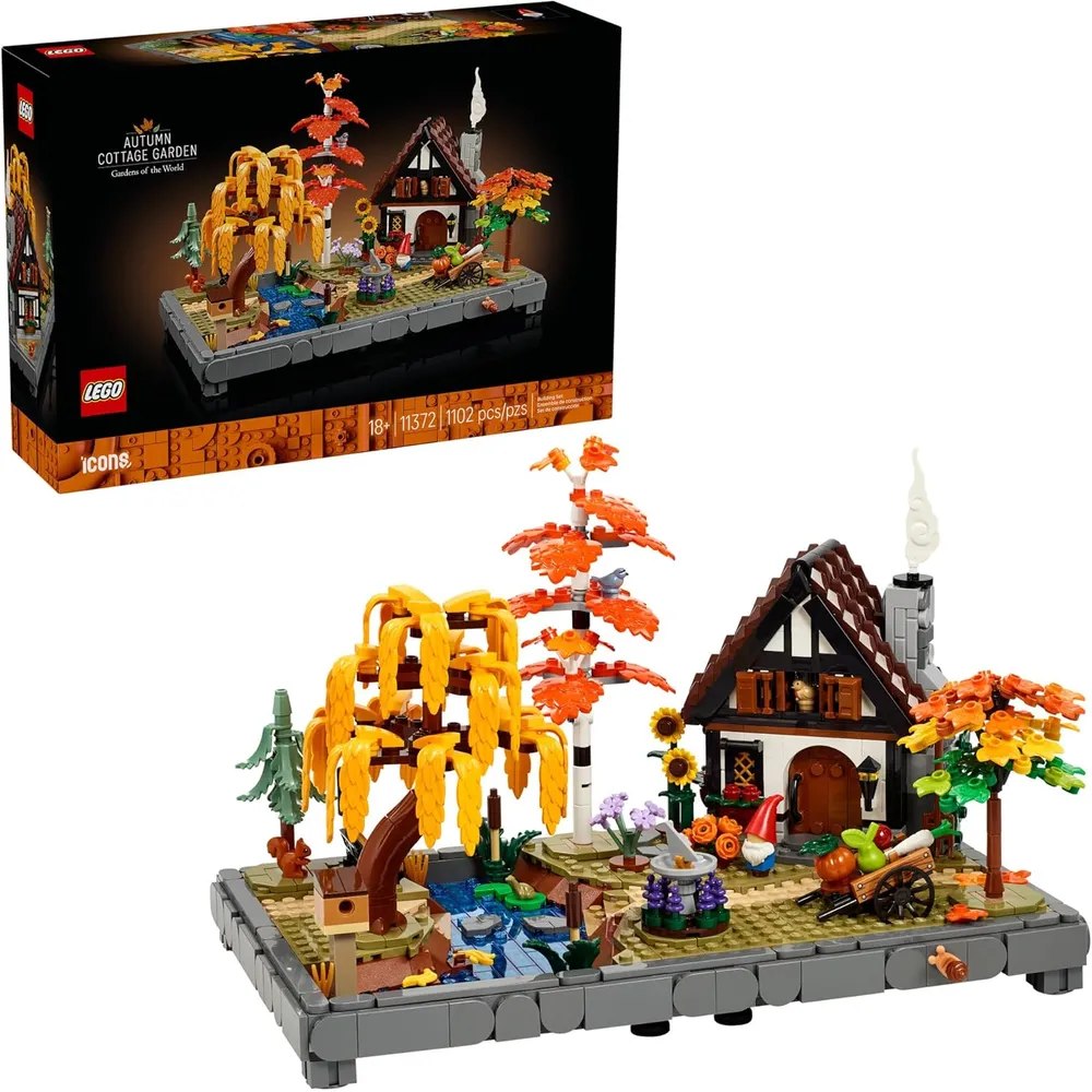 LEGO ICONS JARDÍN DE OTOÑO 11372