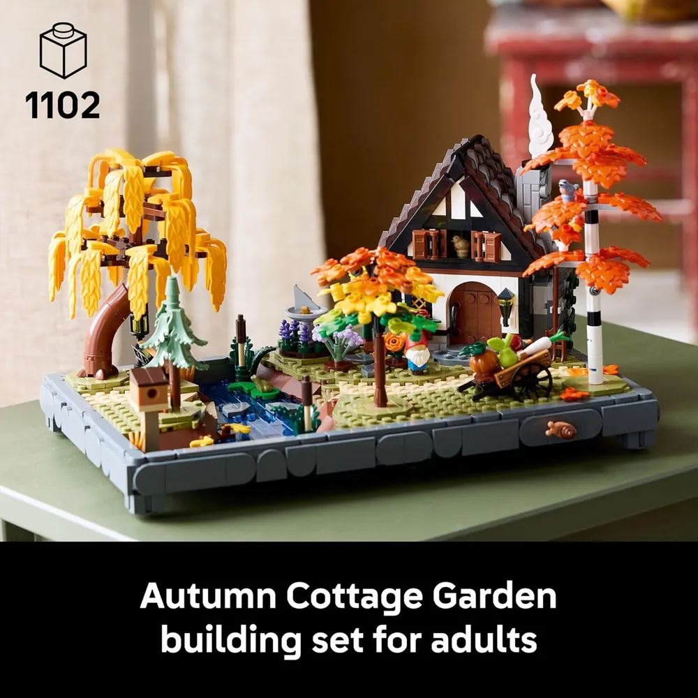 LEGO ICONS JARDÍN DE OTOÑO 11372