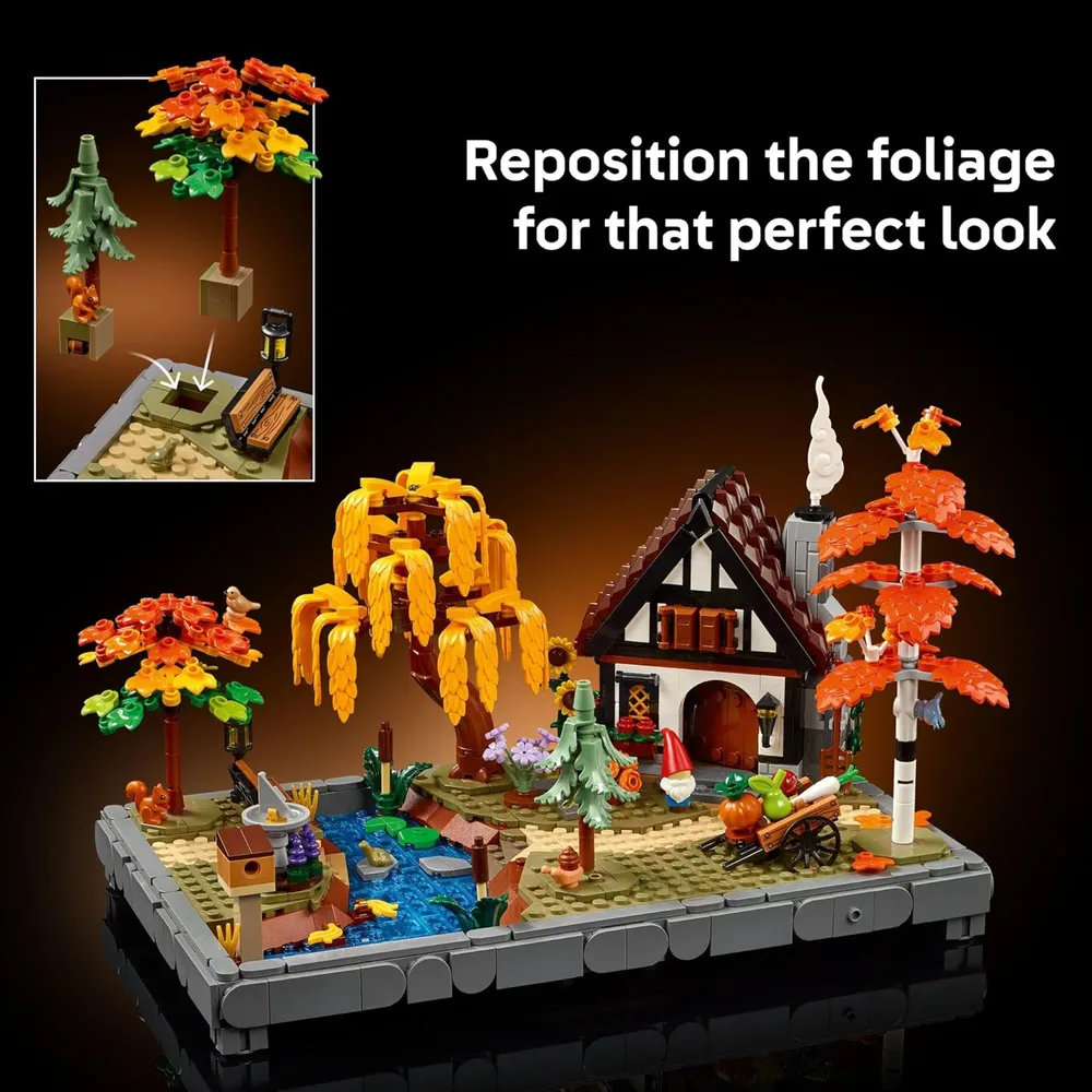 LEGO ICONS JARDÍN DE OTOÑO 11372