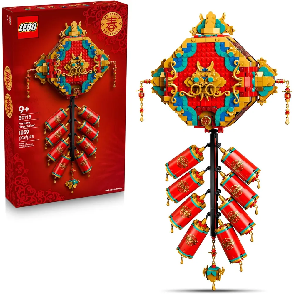 Lego Festival de Primavera, petardo de la fortuna con efectos de sonido