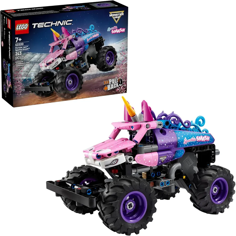 LEGO TECHNIC MONSTER JAM SPARKLE SMASH 42220