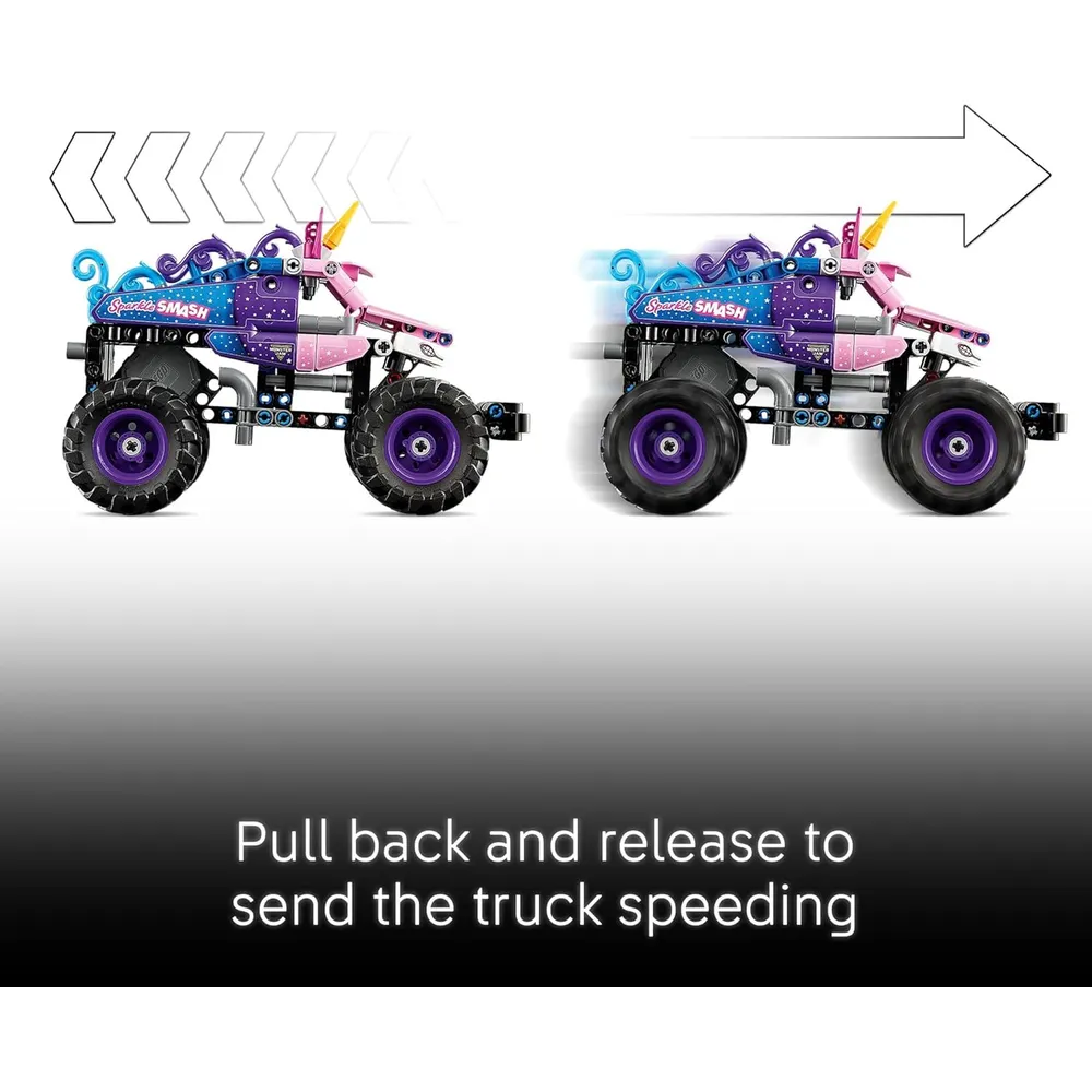 LEGO TECHNIC MONSTER JAM SPARKLE SMASH 42220