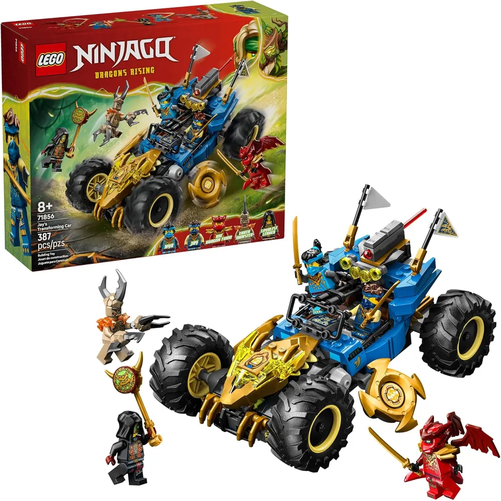 LEGO NINJAGO COCHE TRANSFORMABLE DE JAY 71856