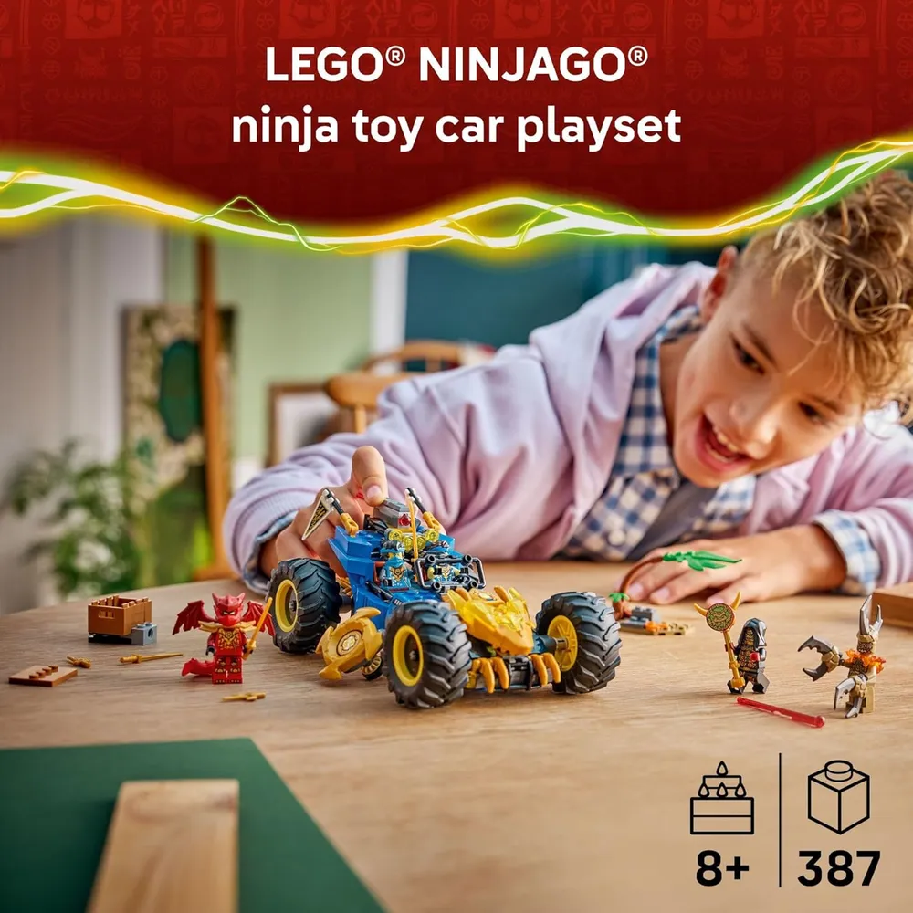 LEGO NINJAGO COCHE TRANSFORMABLE DE JAY 71856