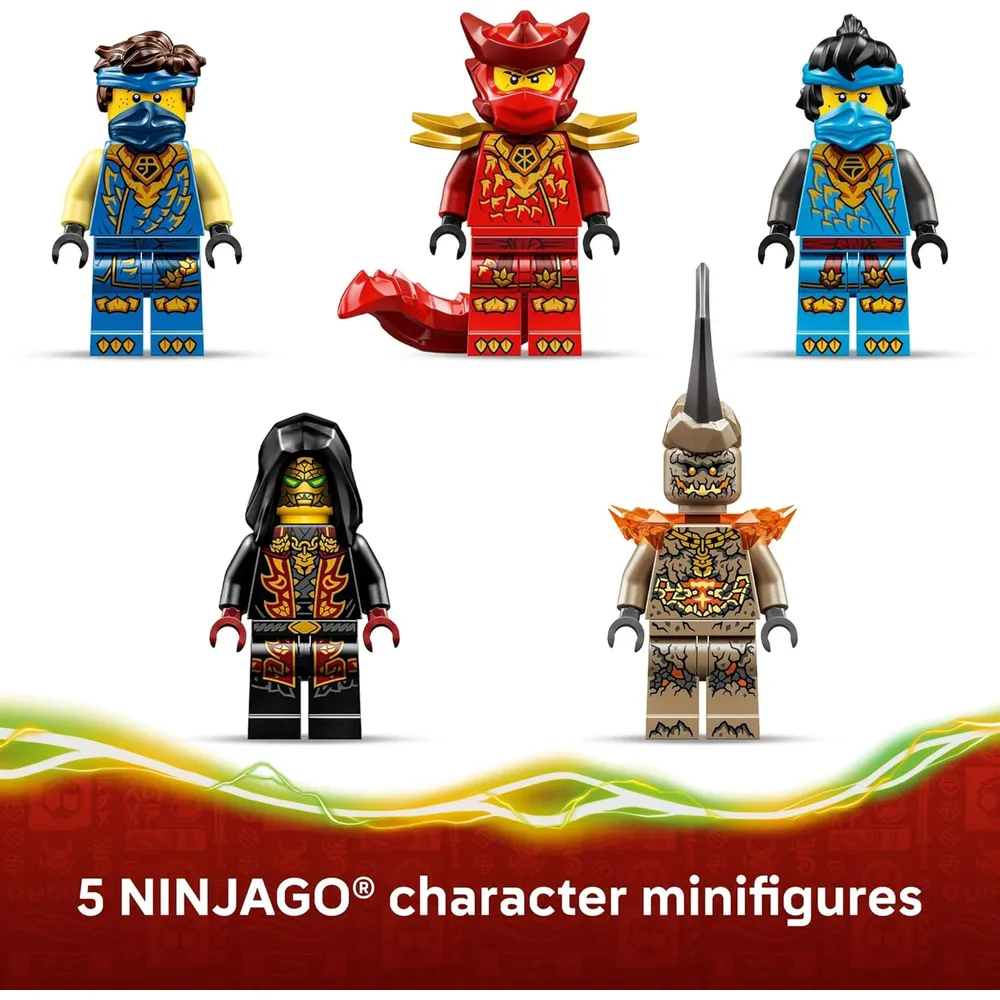 LEGO NINJAGO COCHE TRANSFORMABLE DE JAY 71856