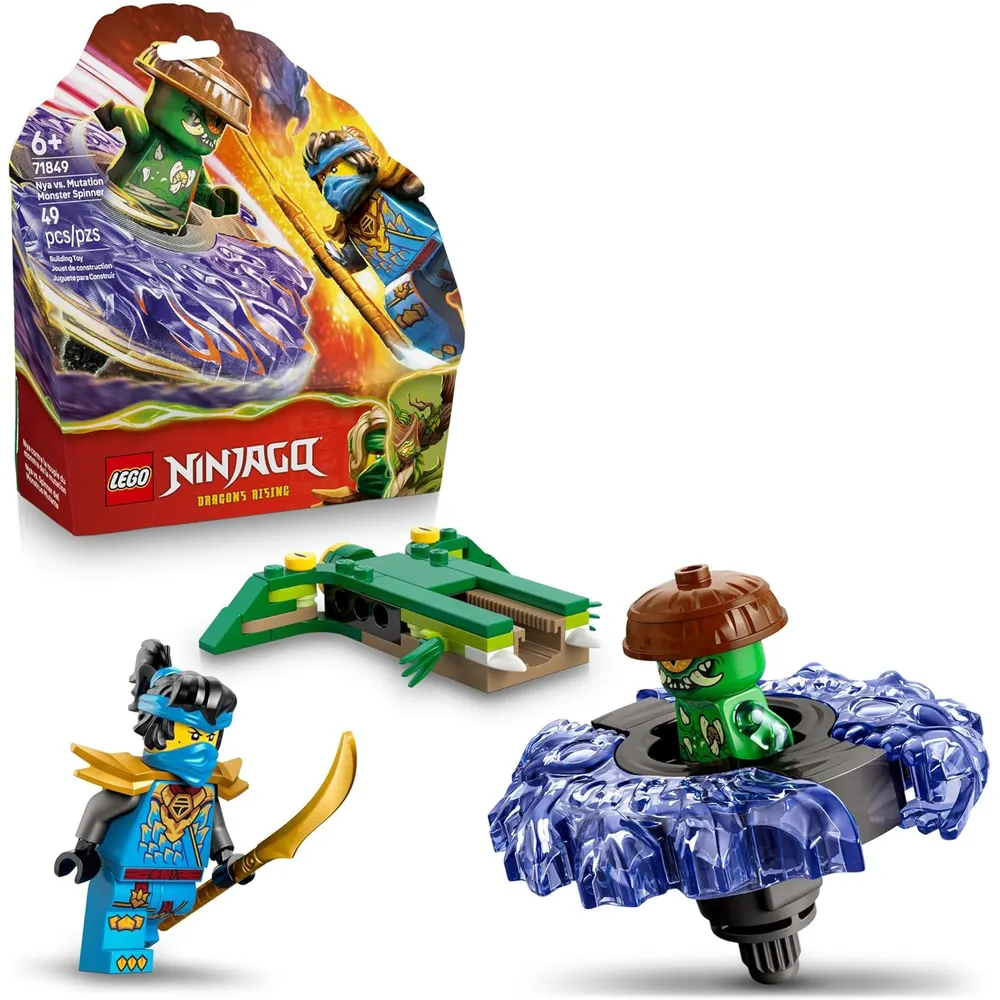 LEGO NINJAGO NYA VS MUTATION MONSTER SPINNER 71849