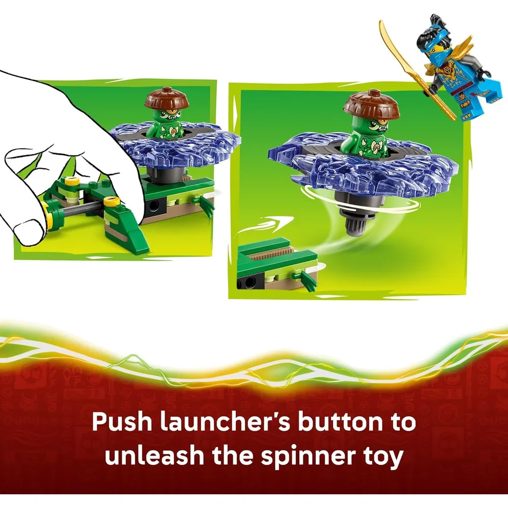 LEGO NINJAGO NYA VS MUTATION MONSTER SPINNER 71849