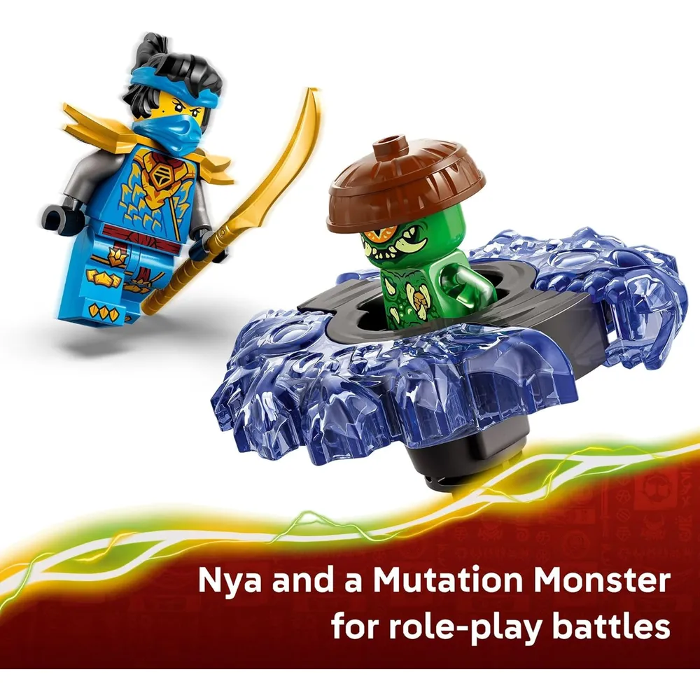 LEGO NINJAGO NYA VS MUTATION MONSTER SPINNER 71849