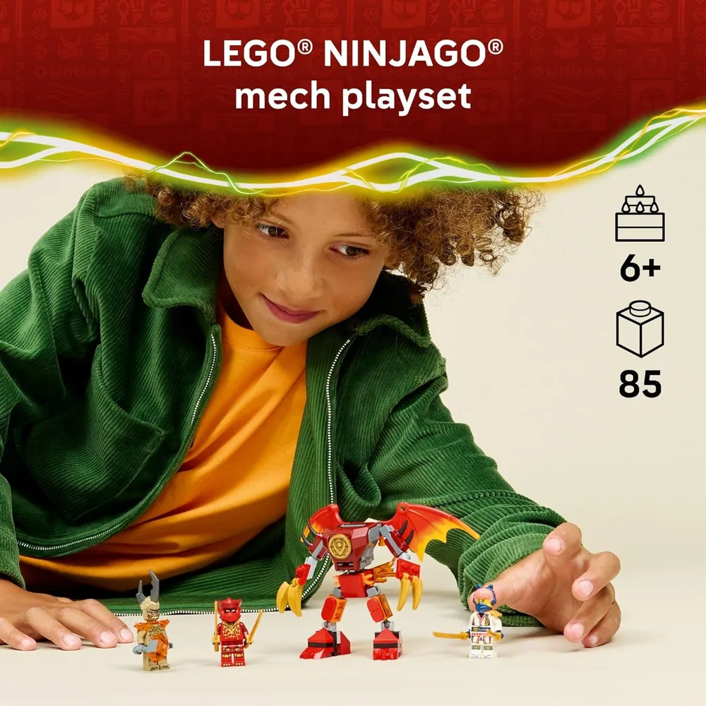 LEGO NINJAGO KAI'S DRAGON MECH BATTLE PACK 71851