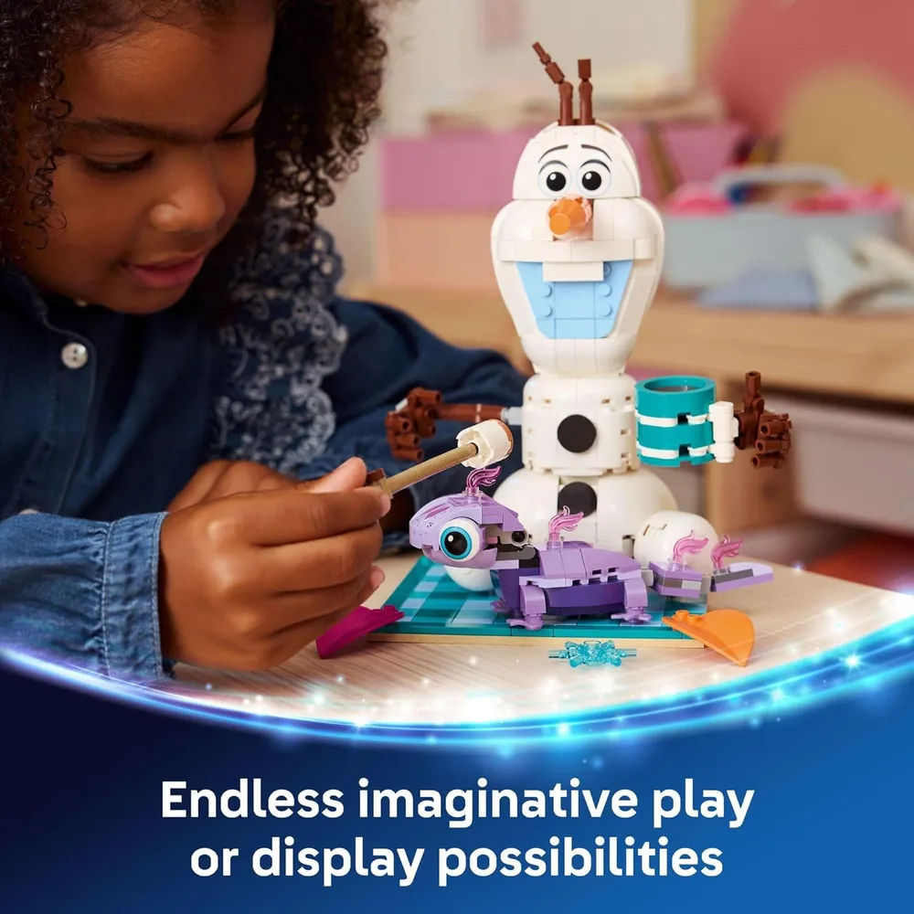 LEGO DISNEY FROZEN OLAF Y BRUNI PICNIC DIVERTIDO SET DE CONSTRUCCIÓN INFANTIL