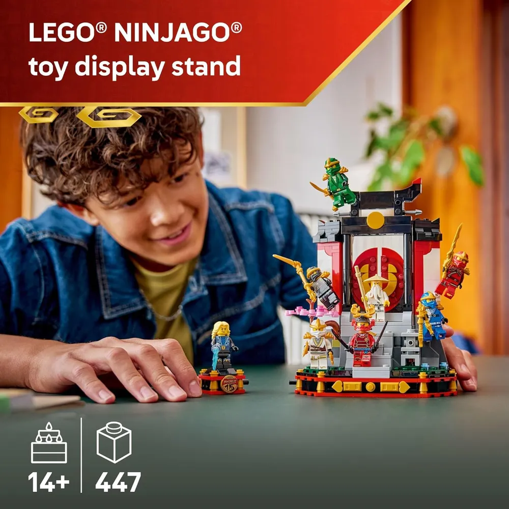 LEGO NINJAGO EXHIBICIÓN PERSONAJES NINJA 15° ANIVERSARIO 71866