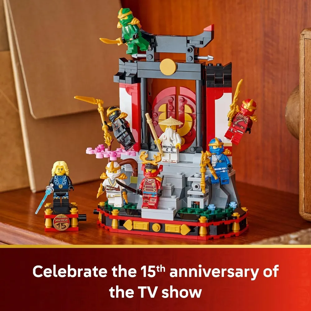 LEGO NINJAGO EXHIBICIÓN PERSONAJES NINJA 15° ANIVERSARIO 71866