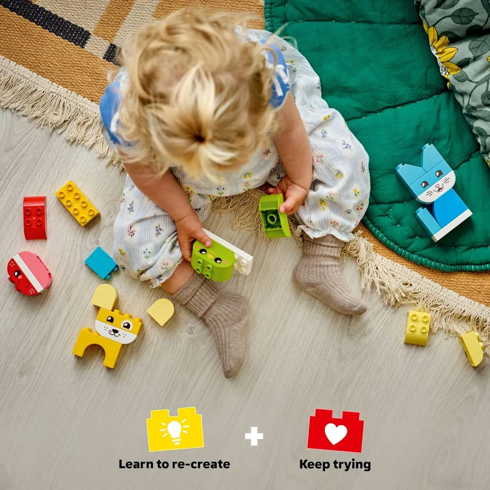 LEGO DUPLO MIS PRIMERAS MASCOTAS CREATIVAS 3 EN 1 10477