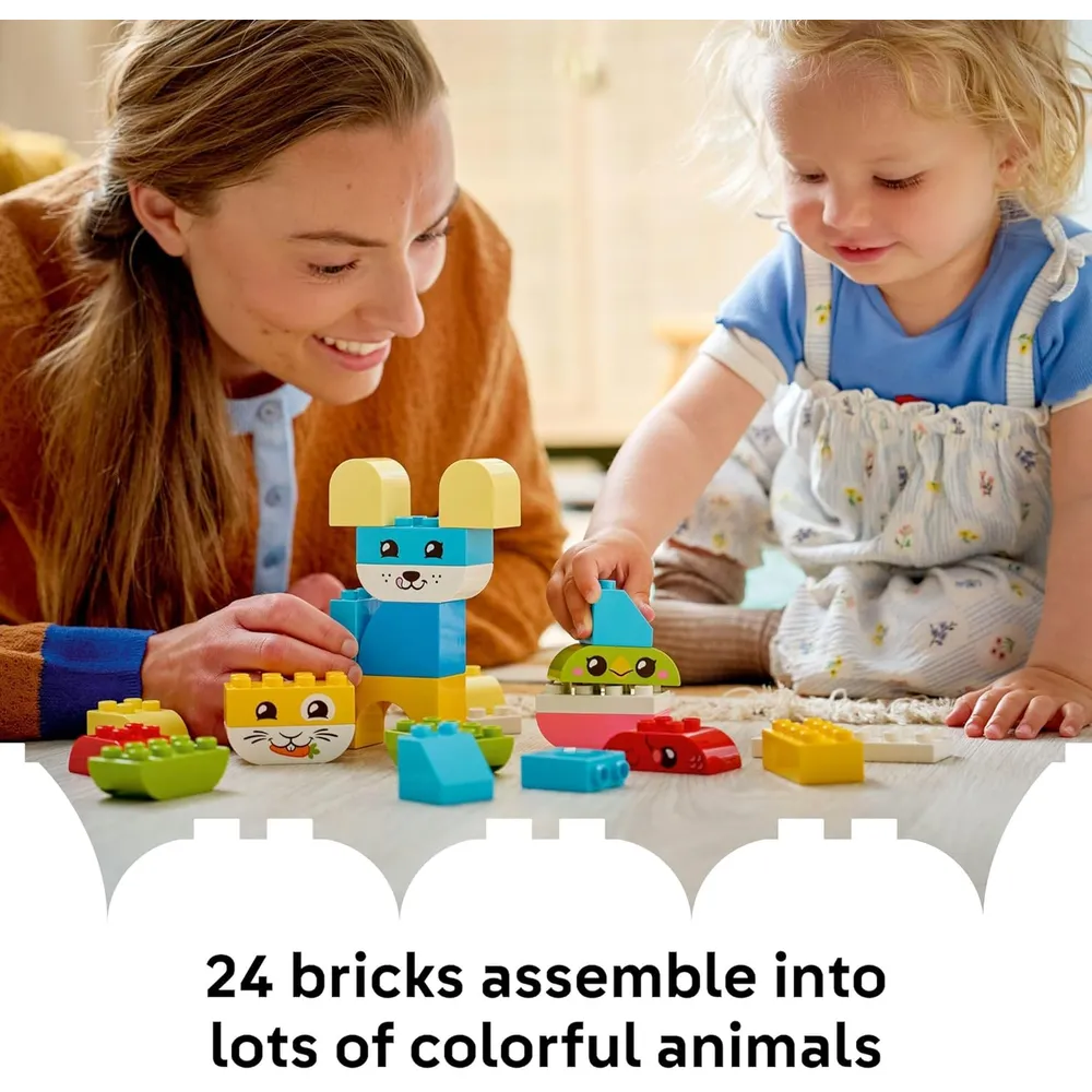 LEGO DUPLO MIS PRIMERAS MASCOTAS CREATIVAS 3 EN 1 10477