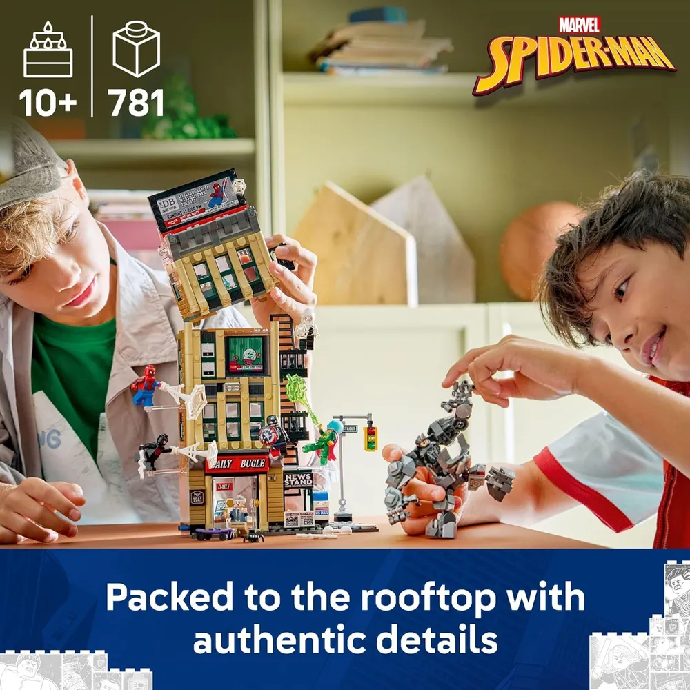 LEGO MARVEL SPIDER-MAN VS MYSTERIO DAILY BUGLE 76342