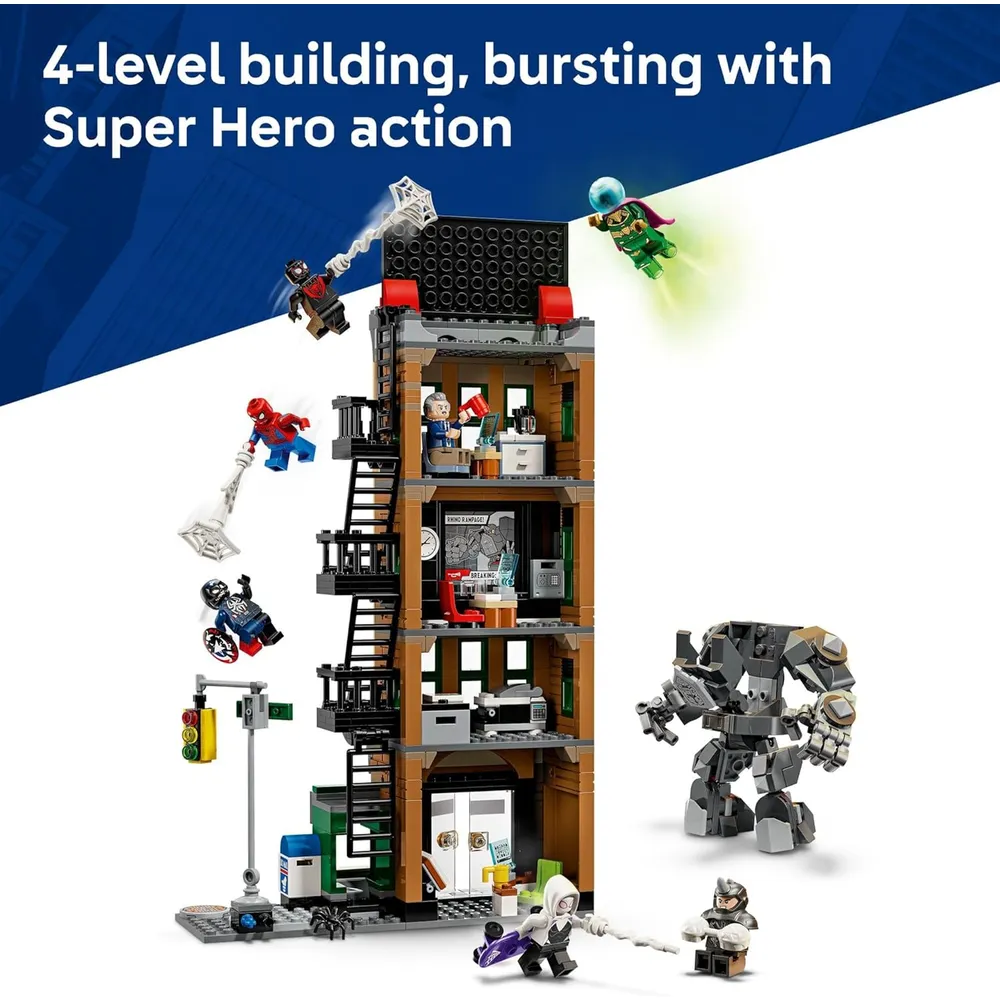 LEGO MARVEL SPIDER-MAN VS MYSTERIO DAILY BUGLE 76342