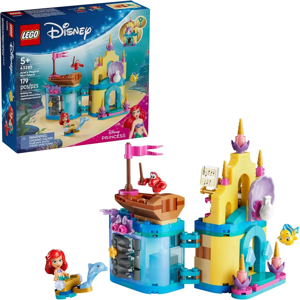LEGO DISNEY PRINCESS ARIEL MINIPALACIO MÁGICO 43285