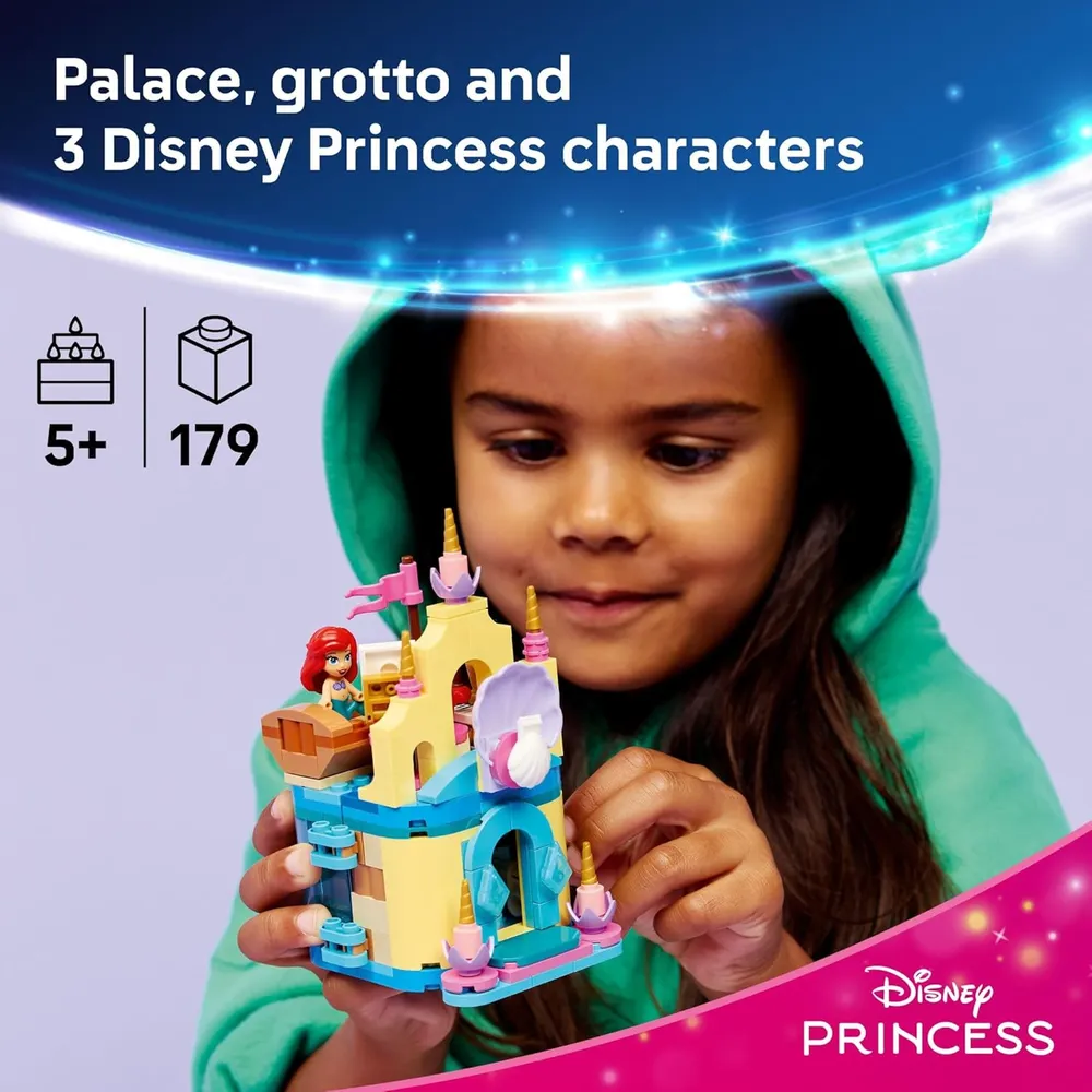 LEGO DISNEY PRINCESS ARIEL MINIPALACIO MÁGICO 43285