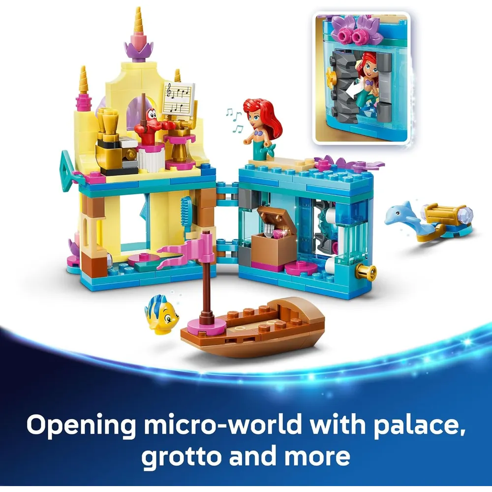 LEGO DISNEY PRINCESS ARIEL MINIPALACIO MÁGICO 43285