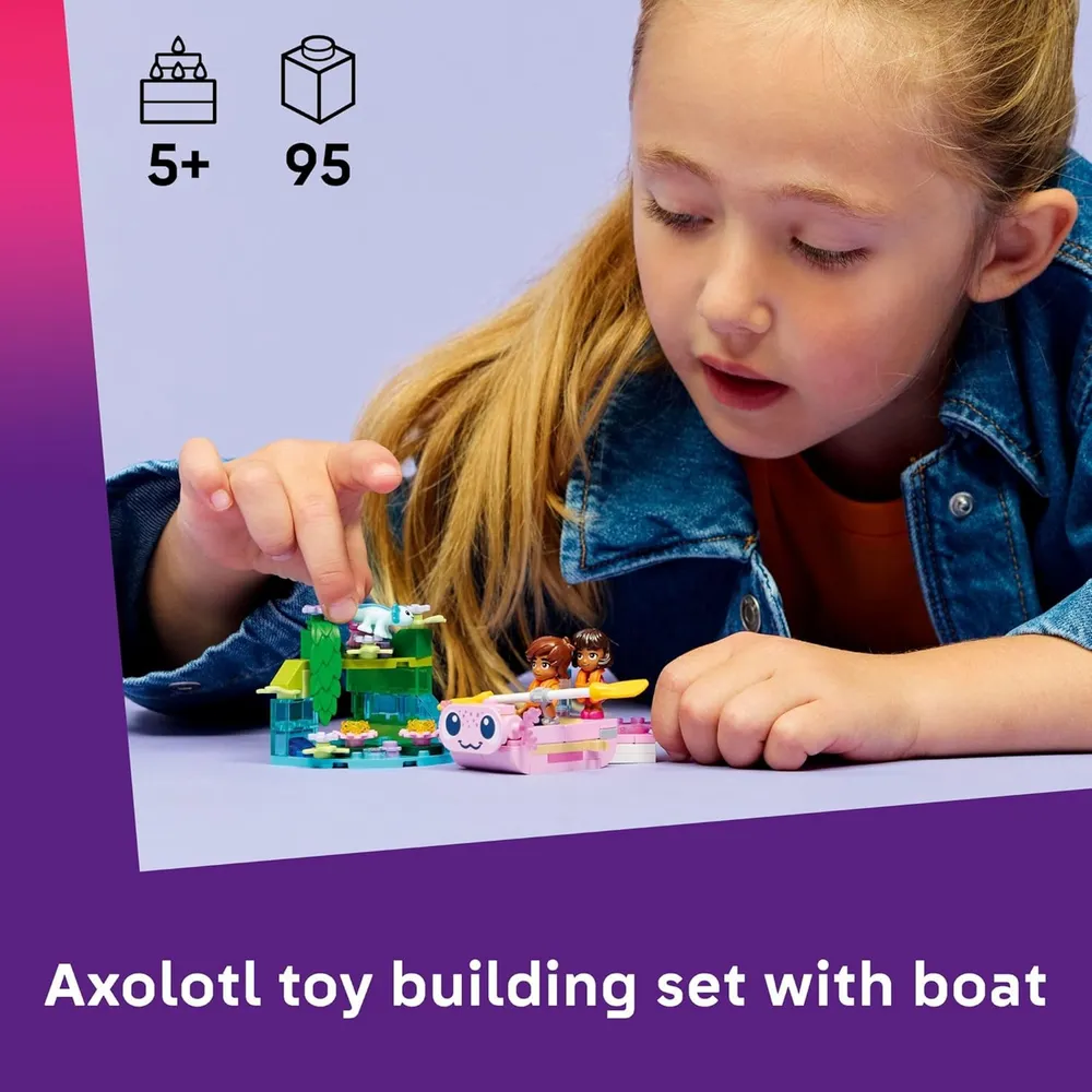 LEGO FRIENDS BARCO DE AVENTURAS AXOLOTL 42681