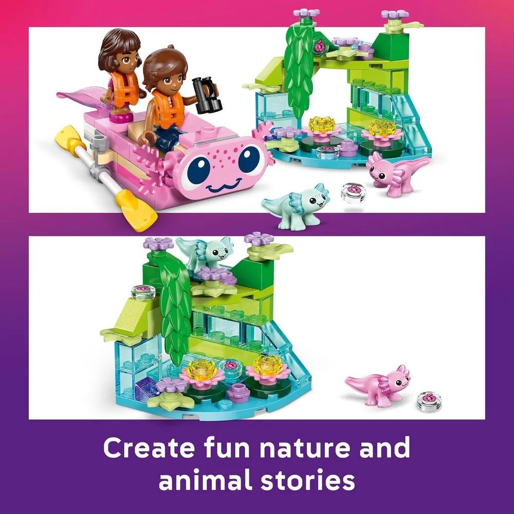 LEGO FRIENDS BARCO DE AVENTURAS AXOLOTL 42681